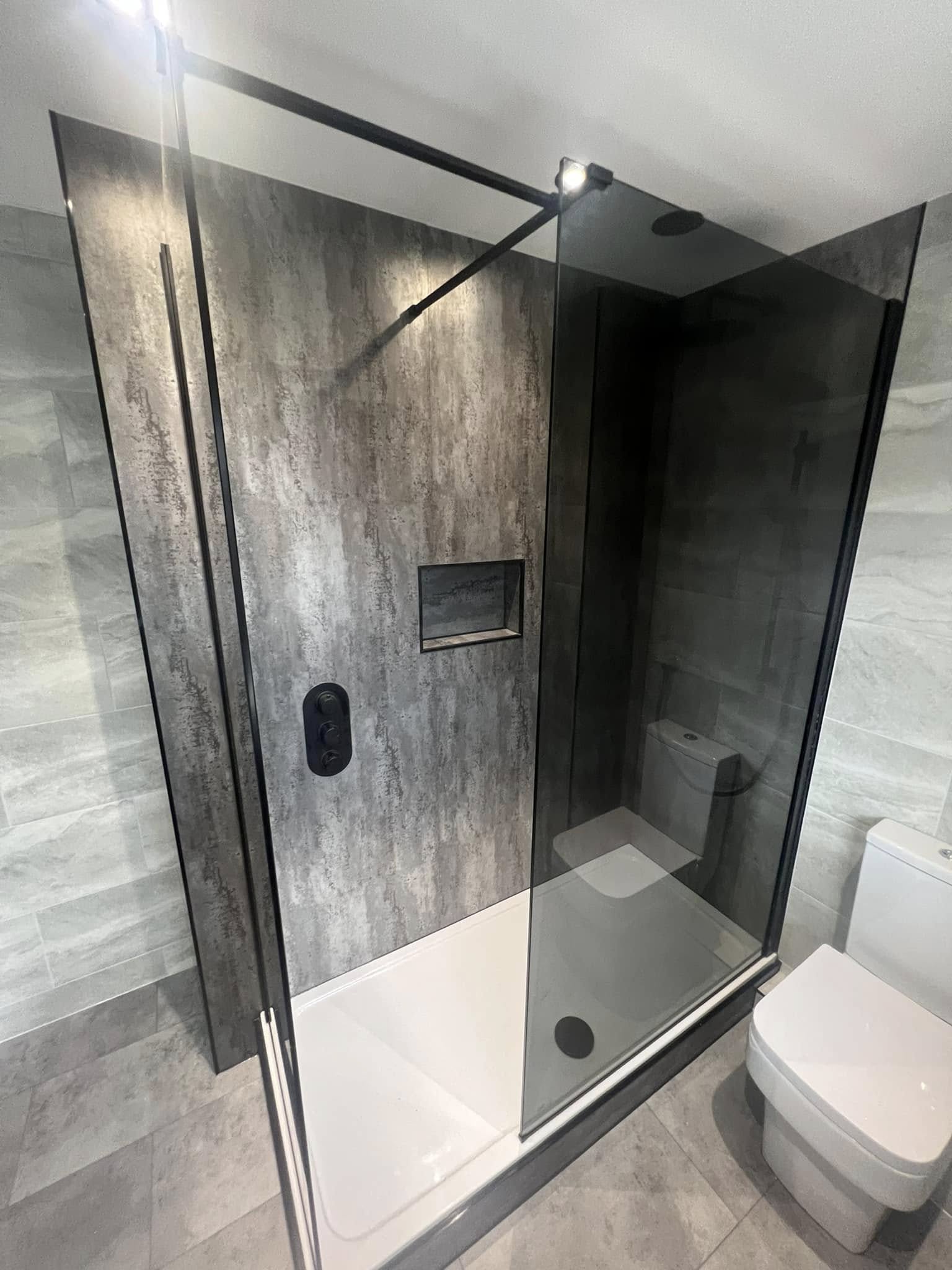 A finished NextGen bathroom renovation in South Wales